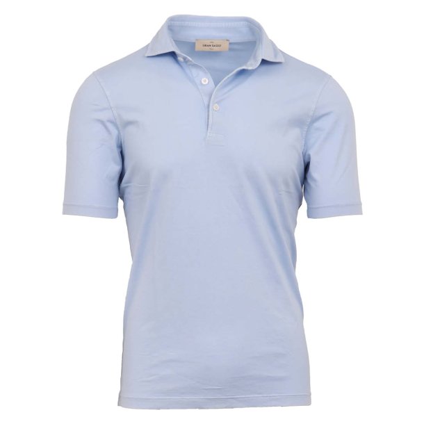 GRAN SASSO Polo Jersey Sky Blue