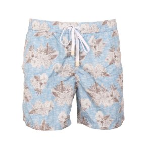 GRAN SASSO Badeshorts Blomstret Lysebl�
