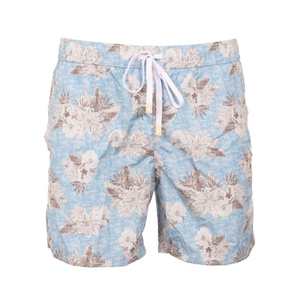 GRAN SASSO Badeshorts Blomstret Lysebl�