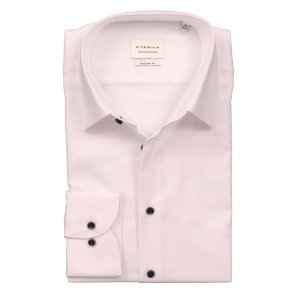 ETERNA Skjorte Modern Fit Struktur Hvid Struktur