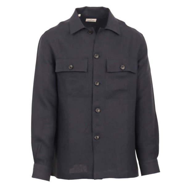 GHERARDI Overshirt Danny H�r Navy