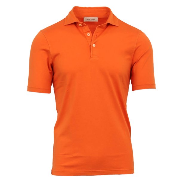 GRAN SASSO Polo Jersey Orange