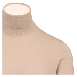 GRAN SASSO Rullekrave Stretch Beige