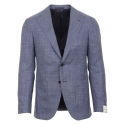 CARUSO Jakke Aida Uld | Silke | H�r Ocean Blue 