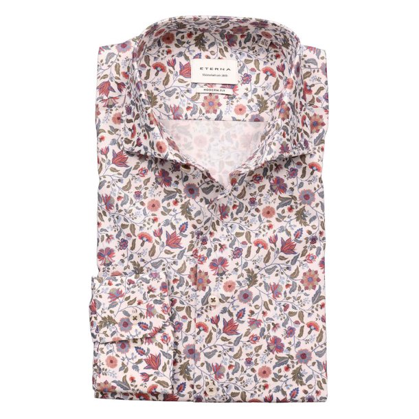 ETERNA Skjorte Modern Fit Blomstret