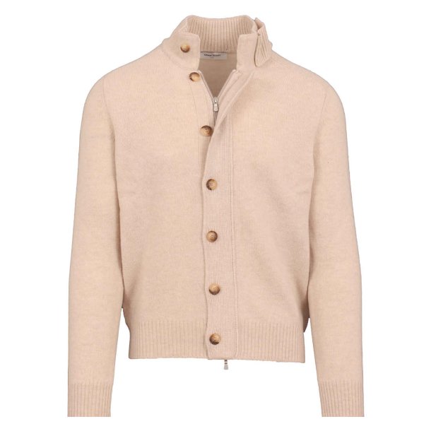 GRAN SASSO Cardigan Vaspa Sand