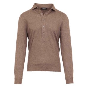 GRAN SASSO Popover Bomuld | Cashmere Brun