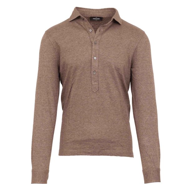 GRAN SASSO Popover Bomuld | Cashmere Brun