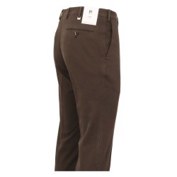 PT TORINO Chinos Soft Twill M�rkebrun