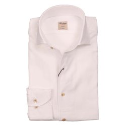 STENSTRM'S Skjorte Fitted One Piece Collar Hvid