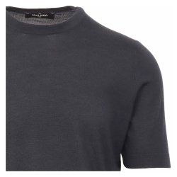 GRAN SASSO T-shirt Uld | Silke | Cashmere Navy