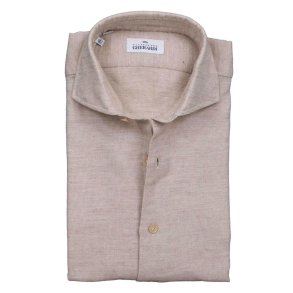 ALESSANDRO GHERARDI Skjorte Flannel Beige