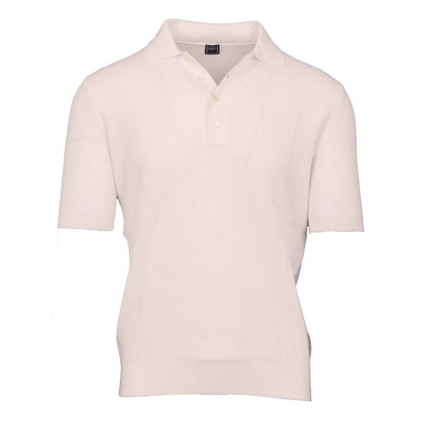 FEDELI Polo Scott Giza Light Dusty Hvid