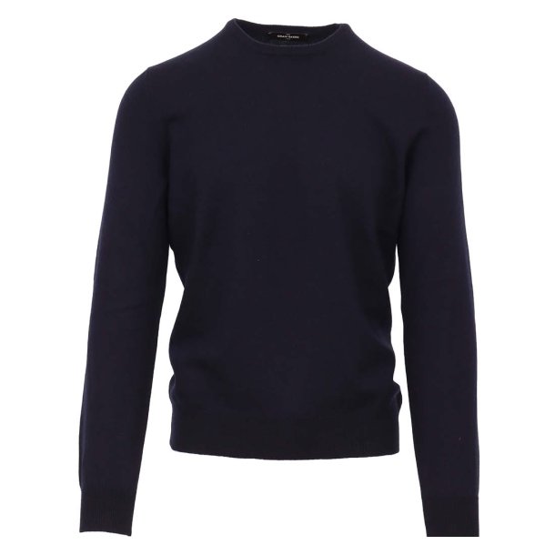 GRAN SASSO Strik Cashmere Navy 50 / M