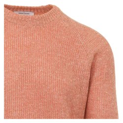 GRAN SASSO Strik Hr | Bomuld Fersken