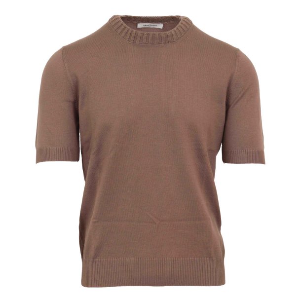 GRAN SASSO T-shirt Egyptisk Bomuld Brun