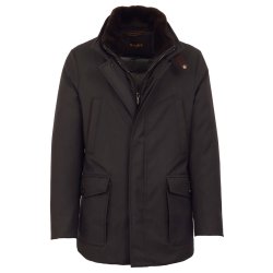 MOORER Jakke Drive Dark Grey