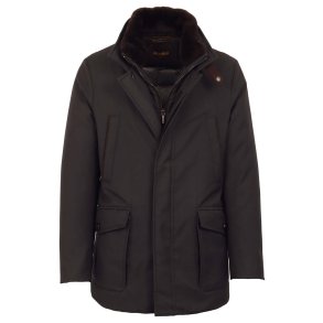 MOORER Jakke Drive Dark Grey