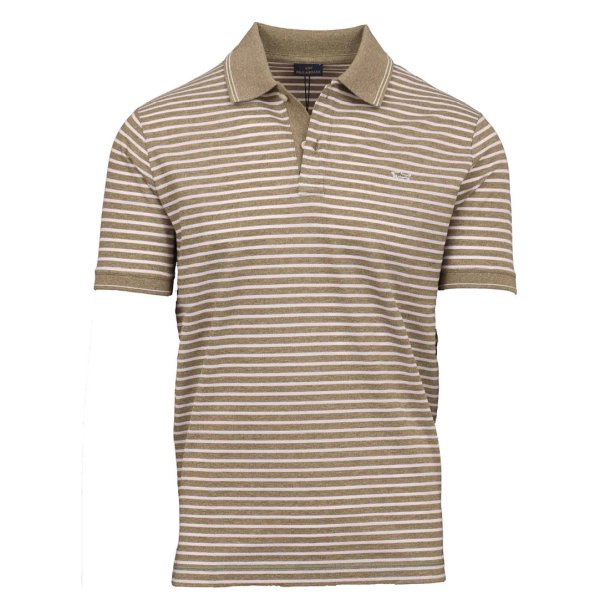 PAUL &amp; SHARK Polo Stribet Salvie
