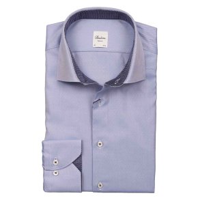 STENSTR�M'S Skjorte Regular Heavy Twill Blue