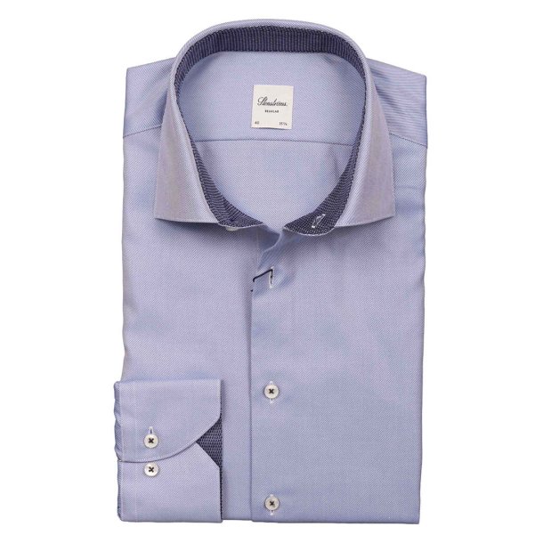 STENSTR�M'S Skjorte Regular Heavy Twill Blue