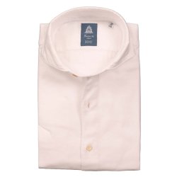 FINAMORE Skjorte Flannel Sildeben Hvid