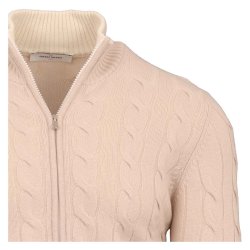 GRAN SASSO Cardigan Kabel Uld | Cashmere Rhvid