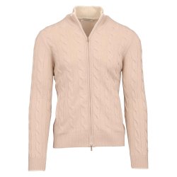 GRAN SASSO Cardigan Kabel Uld | Cashmere Rhvid