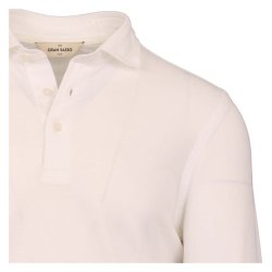 GRAN SASSO Polo Pique Vintage Hvid