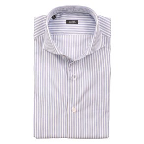 BARBA Skjorte Black Label Kadetstrib