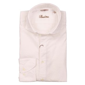 STENSTR�M'S Skjorte Regular H�r Struktur Hvid