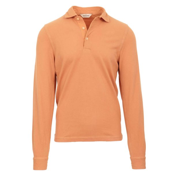 GRAN SASSO Polo Pique Vintage Melon