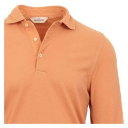 GRAN SASSO Polo Pique Vintage Melon
