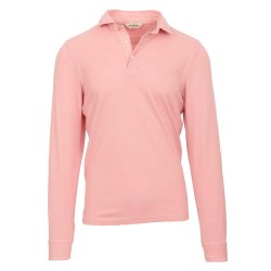 GRAN SASSO Polo Pique Vintage Rosa
