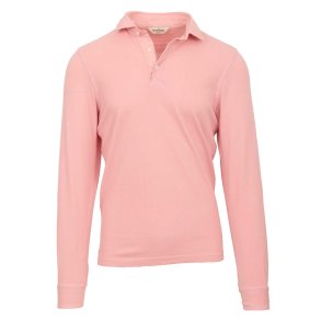 GRAN SASSO Polo Pique Vintage Rosa