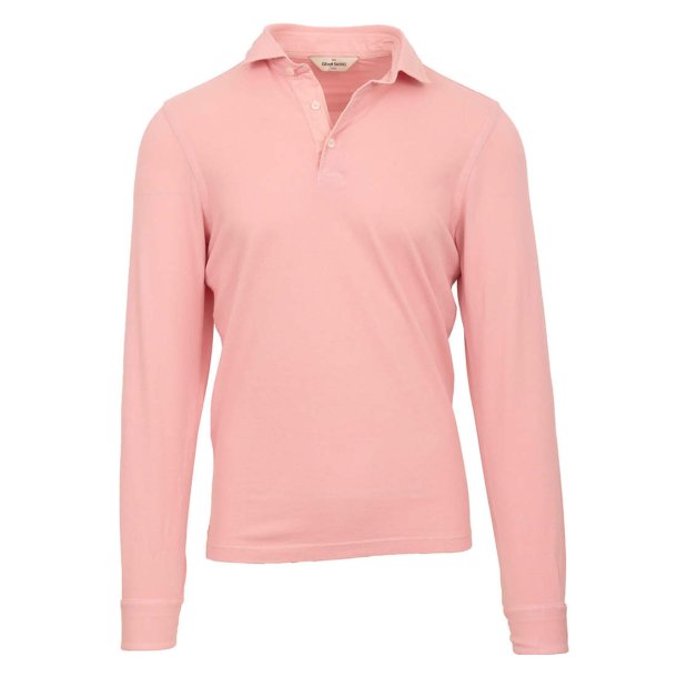 GRAN SASSO Polo Pique Vintage Rosa