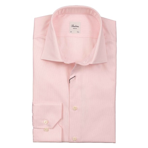 STENSTR�M'S Skjorte Regular Stribet Lys Pink