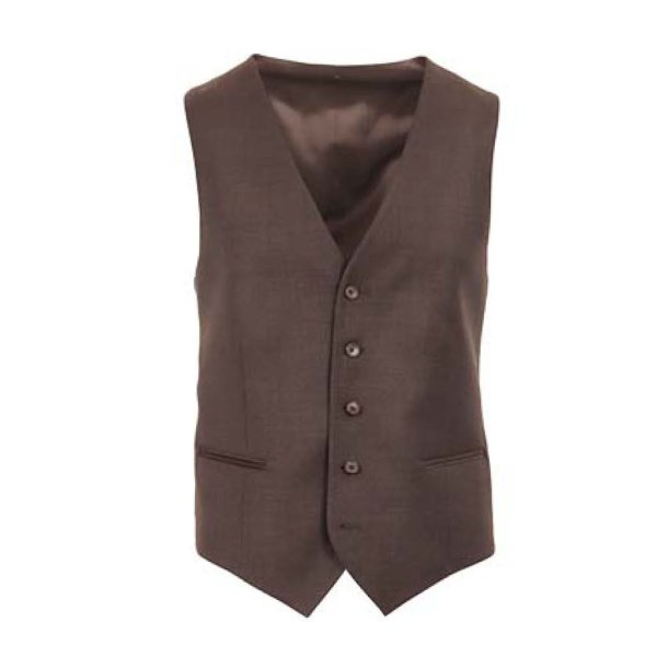 DRESSLER Vest Greek Brun
