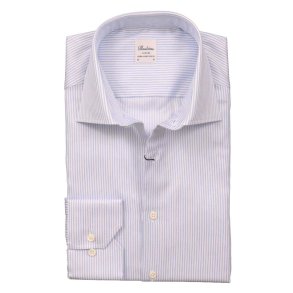 STENSTRM'S Skjorte Slim Extra Long Sleeve Stribet