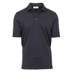 GRAN SASSO Polo Jersey Navy