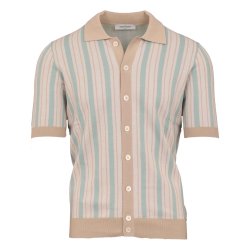 GRAN SASSO Polo Gennemknappet Retro