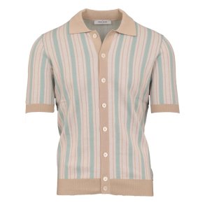 GRAN SASSO Polo Gennemknappet Retro