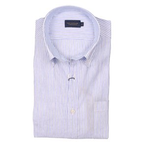 PAUL & SHARK Skjorte Hr | Bomuld Kadetstrib