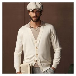 GRAN SASSO Cardigan Uld Sort