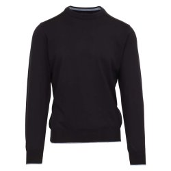 PAUL &amp; SHARK Strik Bomuld | Cashmere Navy