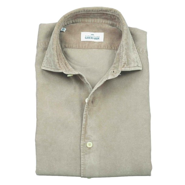 ALESSANDRO GHERARDI Skjorte Babyfl�jl Sand