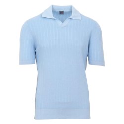 FEDELI Polo Matheus Giza Cotton Lys Bl�