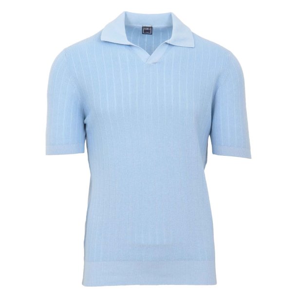 FEDELI Polo Matheus Giza Cotton Lys Bl�