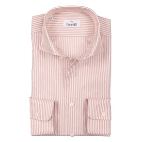 ALESSANDRO GHERARDI Skjorte Stribet Beige