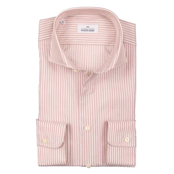 ALESSANDRO GHERARDI Skjorte Stribet Beige